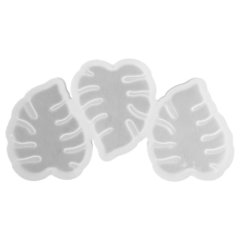 Форма силиконовая для леденцов "Тропические листья" сф-193