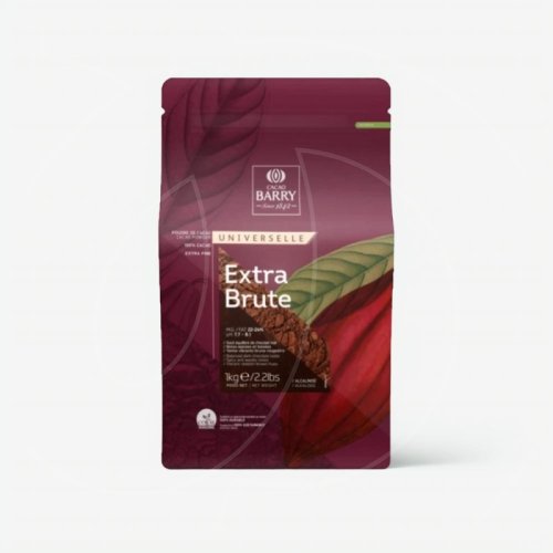 Какао-порошок алкализованный CACAO BARRY Extra Brute 22-24% 50 г DCP-22SP-760, DCP-22EXBRU-RT-89B