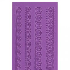 Коврик силиконовый для кружева Узкие бордюры 1057259