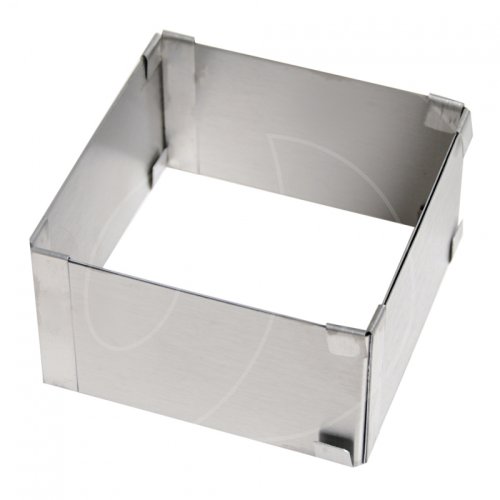 Форма металлическая для выпечки раздвижная Квадрат H14 см W16-28 см 4693435