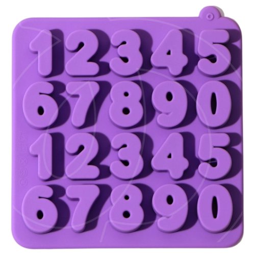Форма силиконовая "Цифры" 20 шт 3845567
