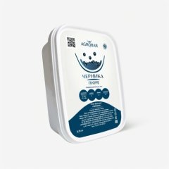 Пюре замороженное AGROBAR Черника 250 г 