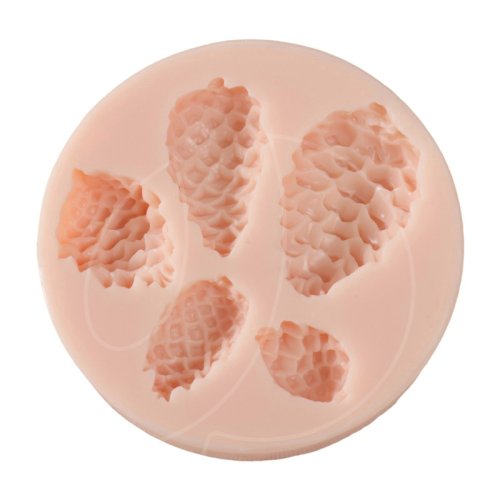 Молд силиконовый 3D "Зимние шишки" 9952269