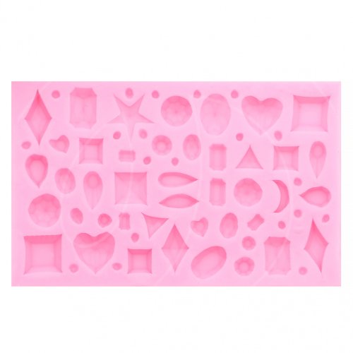 Молд силиконовый "Драгоценные камни Микс" 3976024