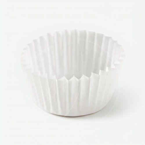 Капсула бумажная Белая D30 H15 100 шт 3D - 45 W.2000, 30*15 бел.  G