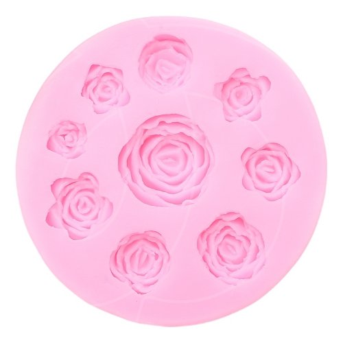 Молд силиконовый "Розочки" 9 шт 1057228