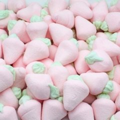 Маршмеллоу "Клубника розовая с начинкой" 100 г 