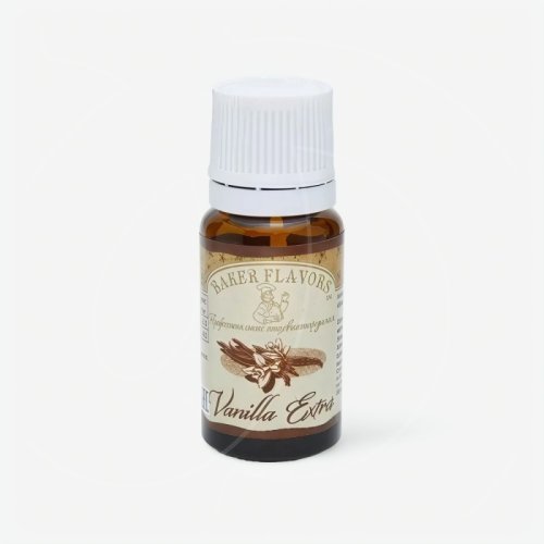 Ароматизатор пищевой натуральный Baker Flavors "Ваниль Экстра" 10 мл 