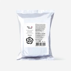 Мастика кондитерская ванильная Top Decor "Чёрная" 600 г 24169 чёрная  tp36005 