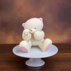 Фигурка из шоколадной глазури Мишка с зайчиком ГФ002, ГФ002/1, ФГ119