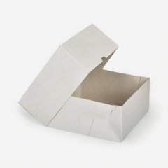 Коробка для торта белая 25х25х12 см ForG SHELF W 255*255*120 A