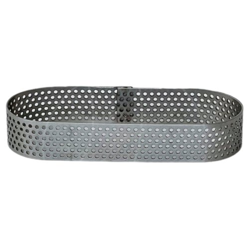 Форма металлическая для выпечки перфорированная PEKU Овал H2 D12х4 ОП/2/4/12