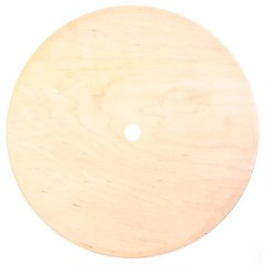 Подложка под торт деревянная с отверстием 3-4 мм 18 см F4/18-О