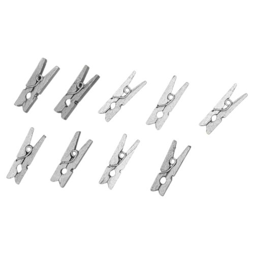 Прищепка для открытки Серебро 50 шт 4464684