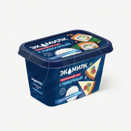 Сыр творожный Экомилк 60% 400 г 