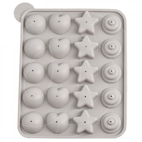 Форма силиконовая для кейк-попс "Микс" 20 шт 1687550