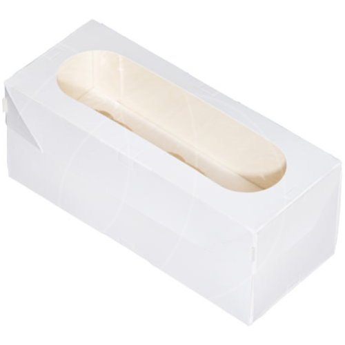 Коробка на 3 капкейка с окном белая ForG MUF 3 PRO I W W      Cup3.250.100.100