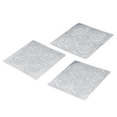 Набор пластиковых матов для капкейков "Узор" 1436140