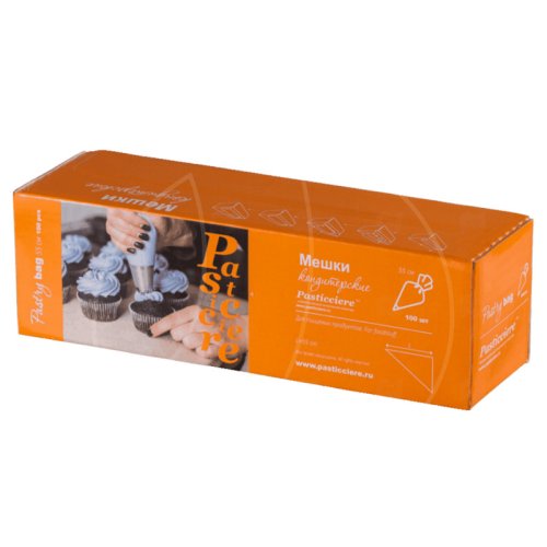 Мешок кондитерский одноразовый плотный 55 см 1 шт Pastry Clear 55, Pastry Blue 55, Pastry Green 55   	