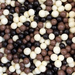 Посыпка кондитерская из дутого риса "Шоколадный микс" 1 кг 