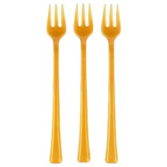 Вилки пластиковые Золото 12 шт 9456532