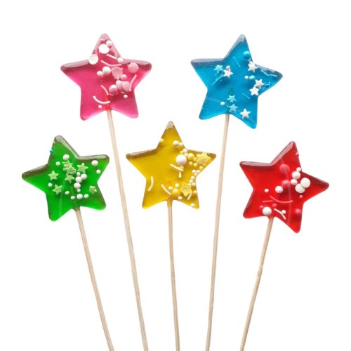 Леденец из изомальта "Звезда с посыпкой" 1 шт 
