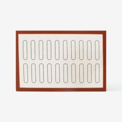 Коврик силиконовый с разметкой для 20 эклеров 60х40 см СФ-20, 00-00000153		