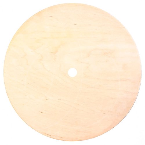 Подложка под торт деревянная с отверстием 3-4 мм 24 см F4/24-О